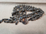 Hand Knotted Labradorite Mala