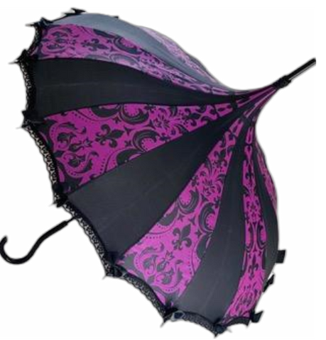 Fleur-de-lis Damask UMBRELLA