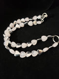 Rose Quartz & Hematite Heart Shaped Collar