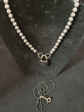 Metal Round Beaded Collar