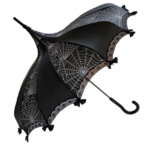 Black & White Spiderweb UMBRELLA