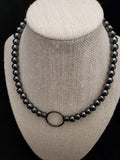 Black Hematite Collar w/ Black O Ring (8mm)