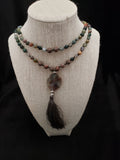 Hand Knotted Fancy Jasper Mala