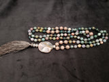 Hand Knotted Fancy Jasper Mala