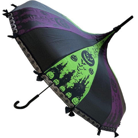 Halloween Purple and Green UMBRELLA