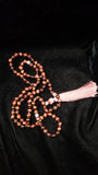 Hand Knotted Red Tigers Eye Mala