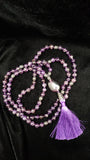Hand Knotted Amethyst Mala