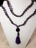Hand Knotted Amethyst Mala