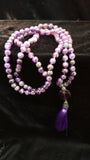 Hand Knotted Amethyst Mala