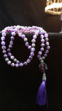 Hand Knotted Amethyst Mala
