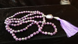 Hand Knotted Amethyst Mala