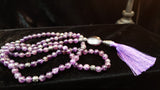 Hand Knotted Amethyst Mala