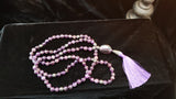 Hand Knotted Amethyst Mala