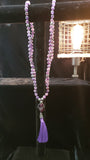 Hand Knotted Amethyst Mala
