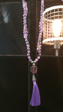 Hand Knotted Amethyst Mala