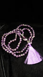Hand Knotted Amethyst Mala