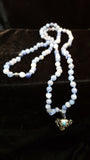 Hand Knotted Sodalite Mala w/ Elephant Diffuser