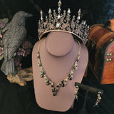 Duchess (Black & Bronze) Crystal Crown Set