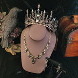 Duchess (Black & Bronze) Crystal Crown Set
