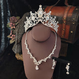 Ice Queen Crystal Crown Set
